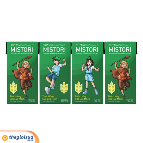 Sữa lúa mạch TH MISTORI 180ml