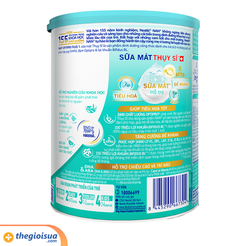 Sữa bột Nan Optipro Plus 1 400g