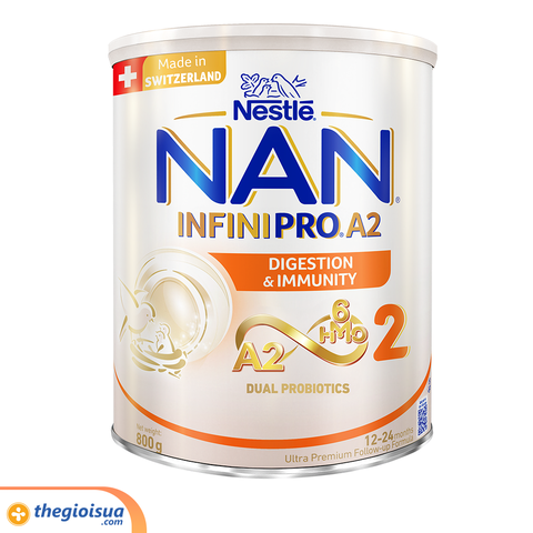Sữa bột NAN INFINIPRO A2 6HMO 2 800g