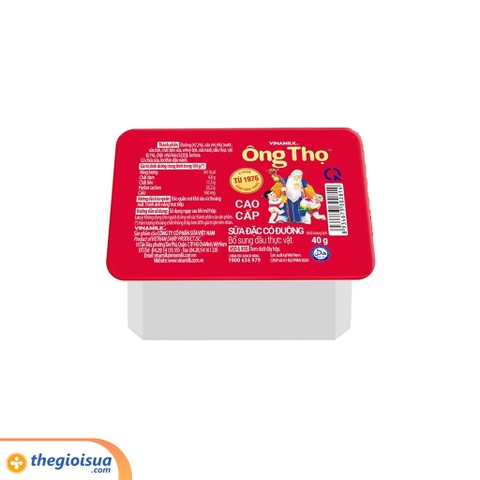 Sữa đặc có đường Vinamilk Ông thọ Đỏ lẻ 40g