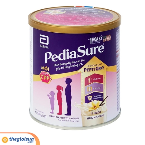 Abbott Pediasure hương vani 380g