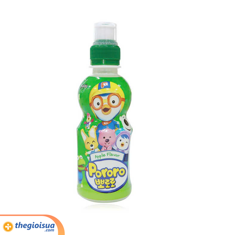Thực phẩm bổ sung Nước uống Pororo hương vị táo