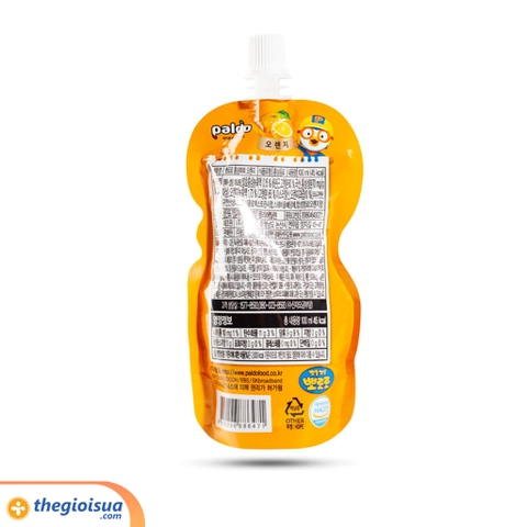 Nước uống Pororo hồng sâm vị cam