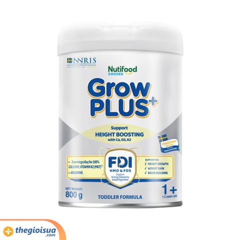 Sữa bột công thức GrowPlus+ Height Boosting 1+ (1-2tuổi) 800g