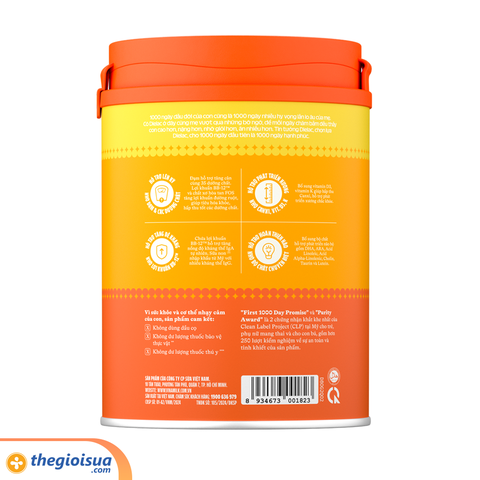 Sữa Bột Dielac  Gold 2 HT 800g mẫu mới