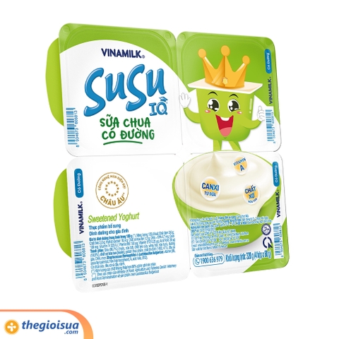 Sữa chua Vinamilk Susu có đường 4x80g