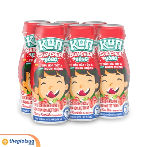 Sữa Chua Uống Kun Dâu 85ml
