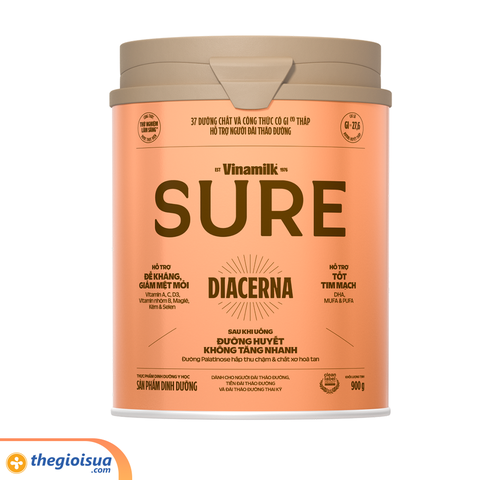 Sữa bột Vinamilk Sure Diacerna HT 900g