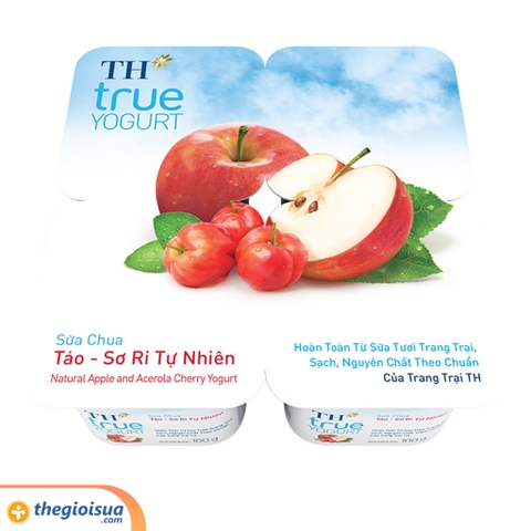 Sữa chua TH Táo sơri 100g