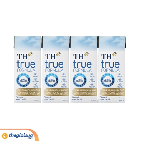 Sản phẩm dinh dưỡng công thức từ sữa tươi TH FORMULA 180ml cho bé trên 2 tuổi