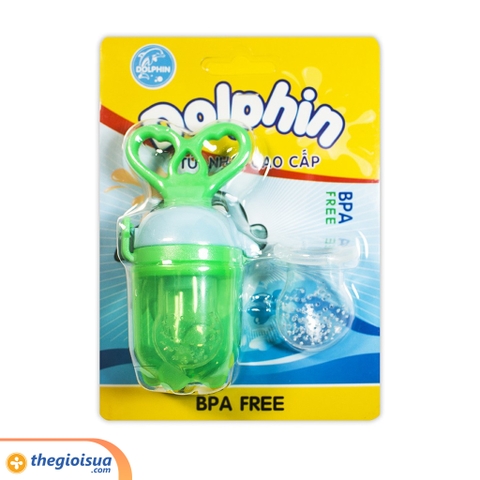 Túi nhai silicone cao cấp Dolphin