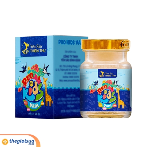 Yến sào Thiên Thư Pro Kids hương vani 70ml