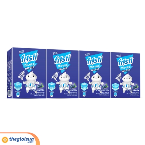 Sữa chua uống lên men tự nhiên việt quất Fristi 100ml