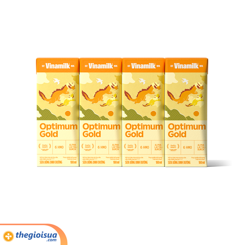 Sữa uống dinh dưỡng Optimum Gold 180ml mẫu mới