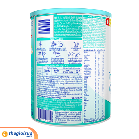 Sữa bột Nan Optipro Plus 4 800g mẫu mới