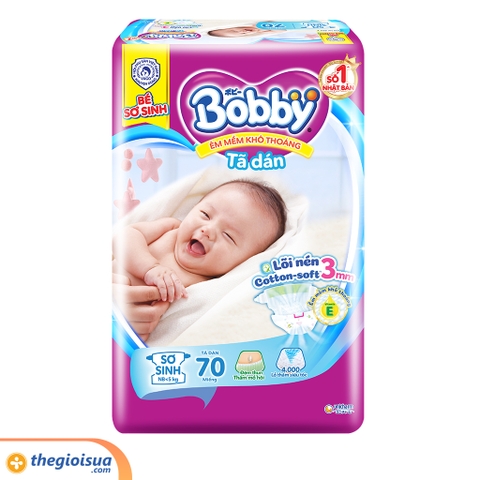 Tã dán Bobby size XS70