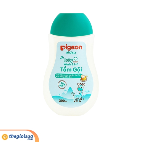 Tắm gội Pigeon xanh Jojoba 200ml