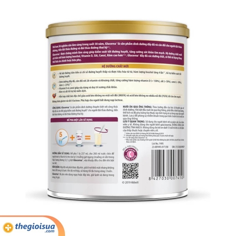 Abbott Glucerna hương Vani 380g