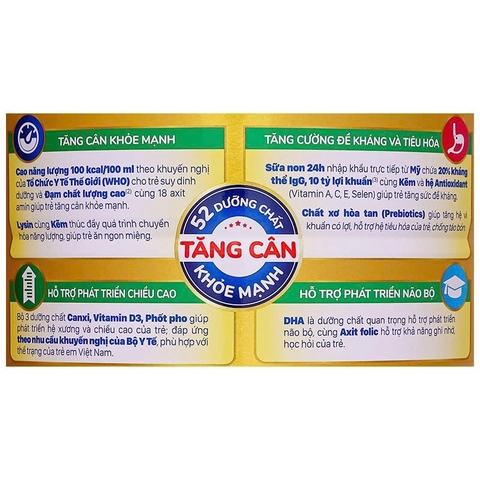 Sữa bột Nutricare colos 24H grow plus 1+ 850g (Từ 1-2 tuổi)