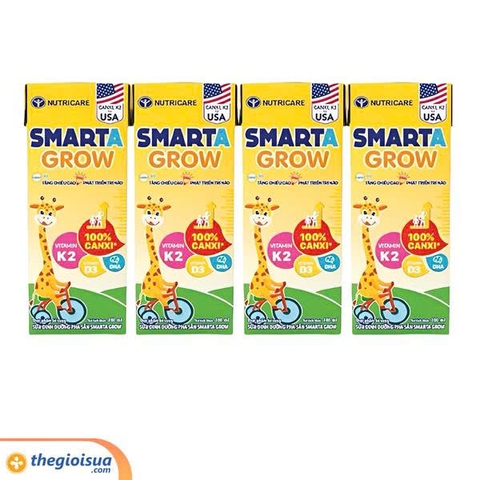 Sữa Dinh dưỡng pha sẵn Nutricare Smarta Grow 180ml