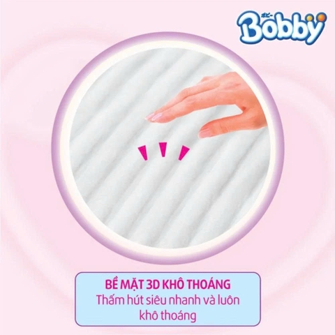 Tã dán Bobby Siêu Thấm - Khô Thoáng size XS70 (Dưới 5kg)