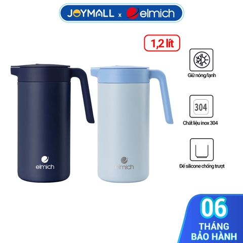 Bình giữ nhiệt gia đình inox 304 Elmich EL8343 dung tích 1.2L