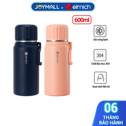 Bình giữ nhiệt inox 304 Elmich EL8346 dung tích 600ml