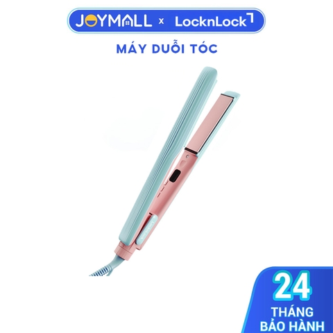 Máy duỗi tóc ion âm LocknLock Hair straightener ENA222BLU 42W,Hàng chính hãng, 5 mức nhiệt - JoyMall