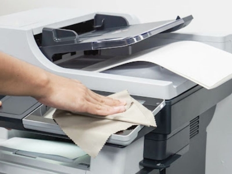Hướng dẫn 5 bước vệ sinh máy photocopy