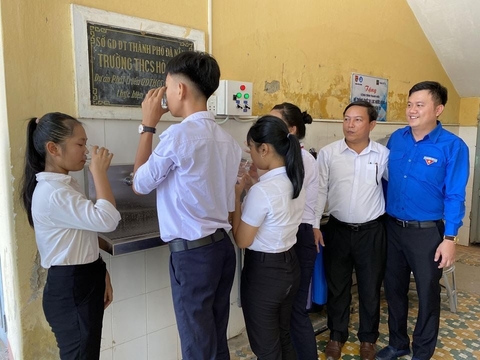 BẢO DƯỠNG HỆ THỐNG LỌC NƯỚC UỐNG CHO NHÀ TRƯỜNG