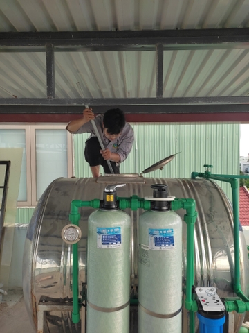 Lắp đặt hệ thống lọc nước đầu nguồn tại Hoàn Đạo Thúy - Đà Nẵng