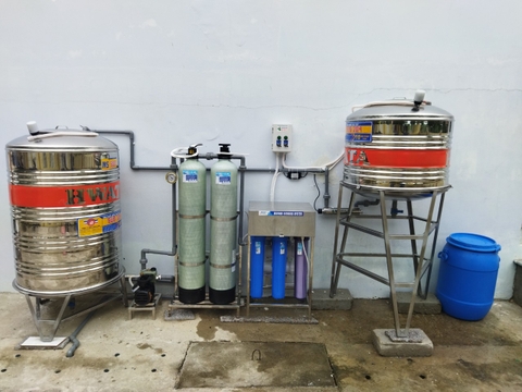 BÀN GIAO BỘ LỌC SINH HOẠT CHO TRƯỜNG HỌC TẠI ĐÀ NẴNG