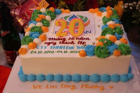 CHÚC MỪNG SINH NHẬT CÔNG TY ĐỨC TRÂN TRÒN 20 TUỔI!
