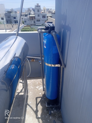 Lắp bộ lọc tổng sinh hoạt công suất 500 lít/h tại đường Cồn Dầu 14, Đà Nẵng