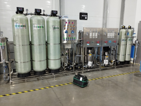 Lắp đặt hệ thống lọc nước uống RO tổng công suất 250-300 lít/h điện lực Thanh Khê, Đà Nẵng.