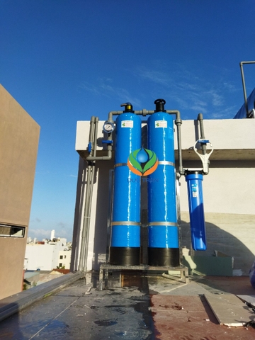 Lắp hệ thống lọc sinh hoạt và máy bơm tăng áp ở Phan Châu Trinh