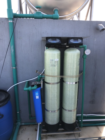 Lắp bộ lọc sinh hoạt sử dụng autovan ở đường Nguyễn Phước Lan