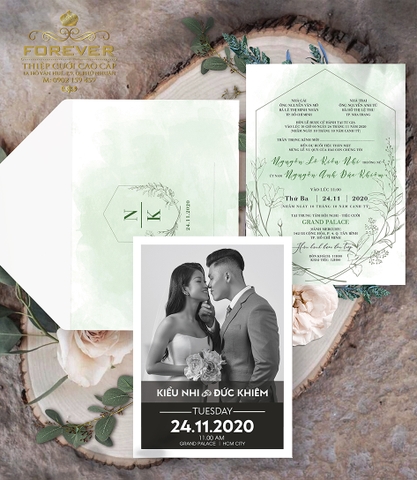 Thiệp cưới 1740