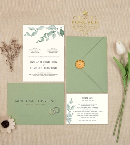 Thiệp cưới 1871