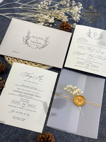 Thiệp cưới 1951