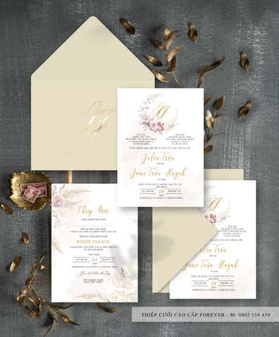 Thiệp cưới 1973