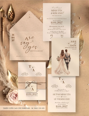 Thiệp cưới 2082