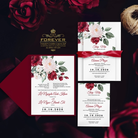 Thiệp cưới Forever