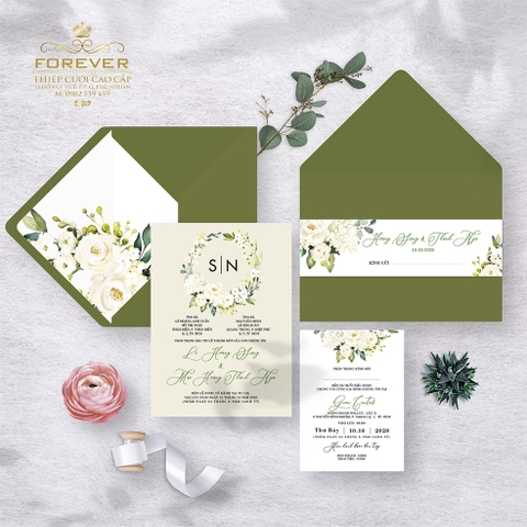 Thiệp cưới Forever