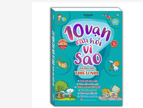 Sách - Yosbook 10 vạn câu hỏi vì sao (bìa xanh 205k) mềm