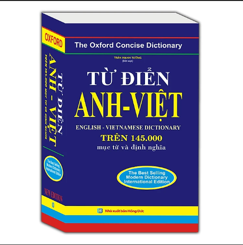 Sách - Từ điển Anh - Việt trên 145.000 mục từ và định nghĩa (bìa mềm)