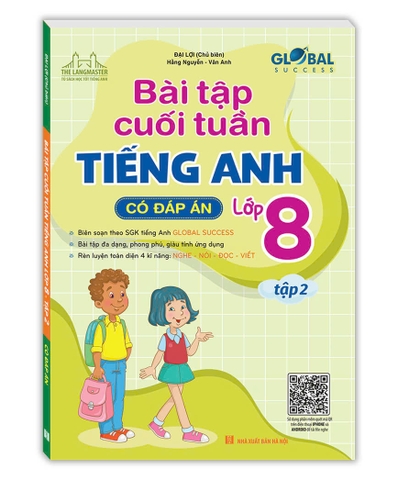 Sách - Global Success Bài Tập Cuối Tuần Tiếng Anh Lớp 8 Tập 2 (Có đáp án)