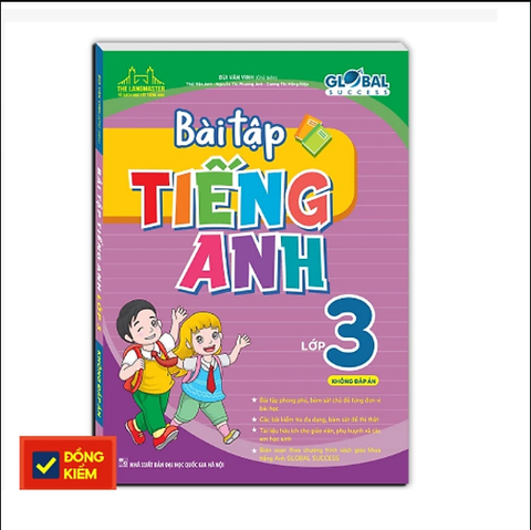 Sách - GLOBAL SUCCESS - Bài tập tiếng anh lớp 3 (không dáp án )