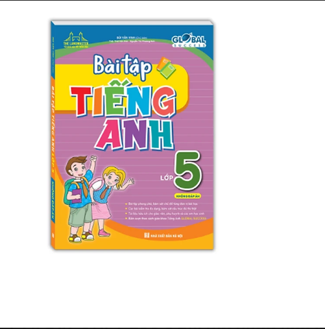 Sách - Global success - Bài tập tiếng anh lớp 5 (không đáp án)