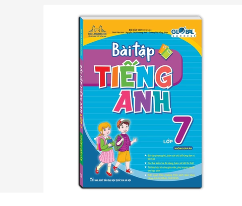 Sách - GLOBAL SUCCESS - BÀI TẬP TIẾNG ANH LỚP 7 ...(Không đáp án)